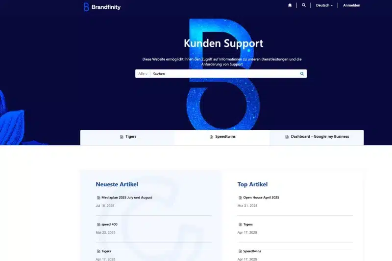 support portal