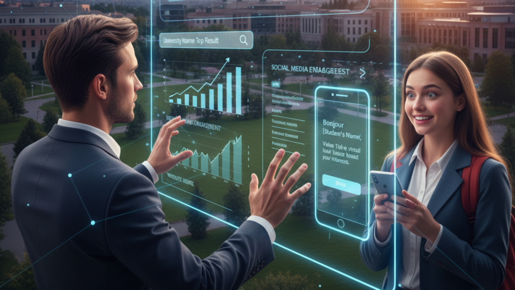 Digital marketing for education